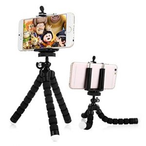 Adjustable Phone Tripod Octopus Holder Stand Logo 1