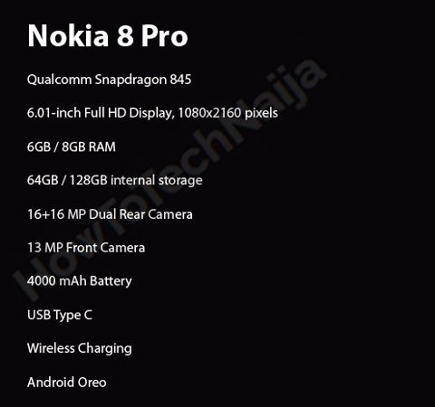 Rumores apontam que Nokia 8 Pro está para breve com o Snapdragon 845 2