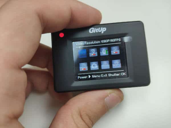 Análise Action Camera GitUp Git2 Pro