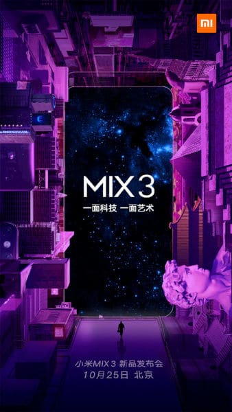 Xiaomi Mi Mix 3 quase a chegar 2