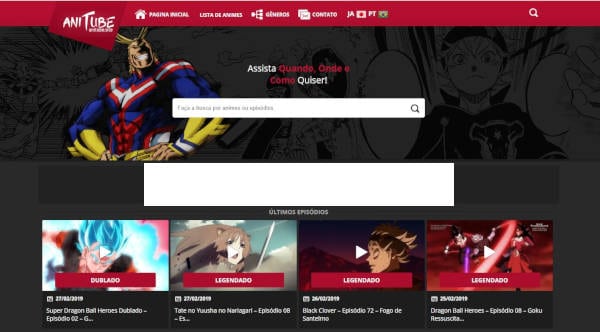 Sites para assistir animes  Animes para assistir, Anime, Site de