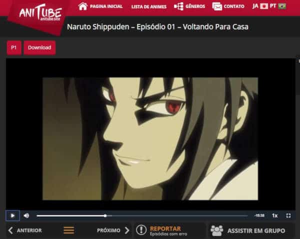 Naruto Shippuden - Dublado - Anitube