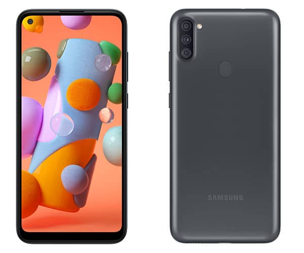 Samsung publica imagens e especificações do Galaxy A11 2