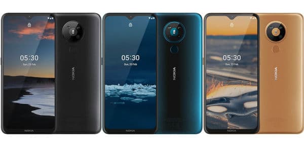 Nokia 5.3 e 1.3 foram anunciados 3