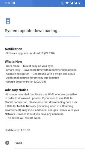 Chegou a vez do Nokia 3.2 ter a atualização para o Android 10 2