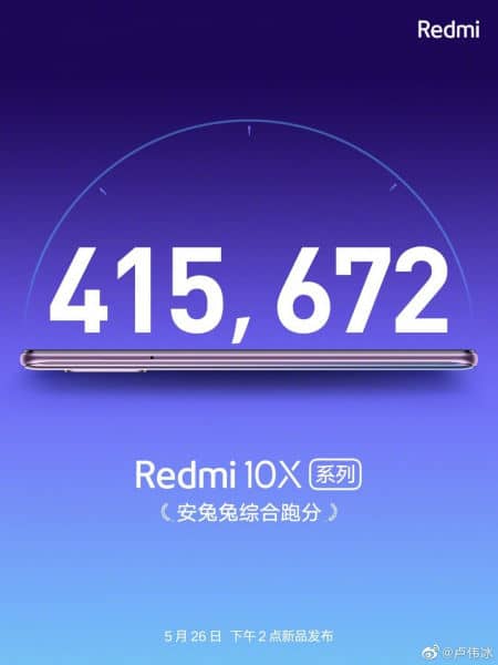 Redmi 10X será o primeiro smartphone com o MediaTek Dimensity 820 2