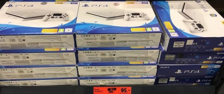 PS4 a 95€ num supermercado Lidl em França causa confusão 3