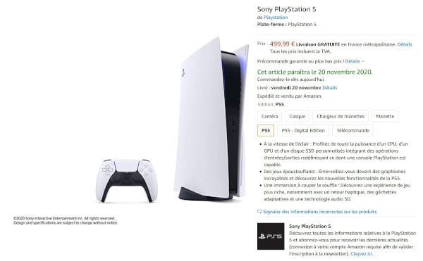 PlayStation 5 poderá ter um preço base de 399€ 2
