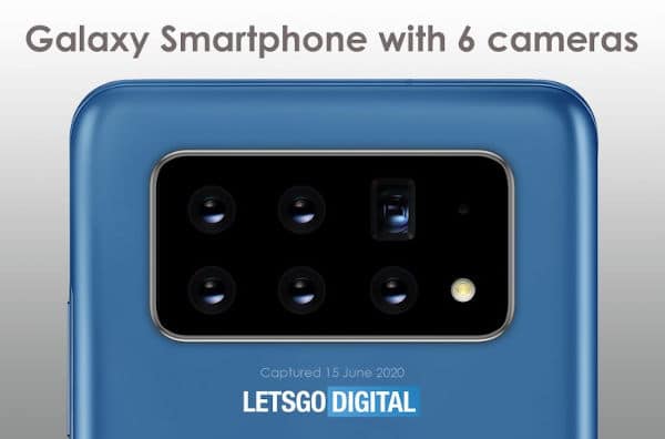 Será que o Samsung Galaxy S30 poderá ter seis câmaras? 3